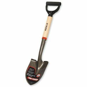 BRAND NEW Truper Tru Tough 19-in Wood D-Grip Handle Digging Garden Shovel